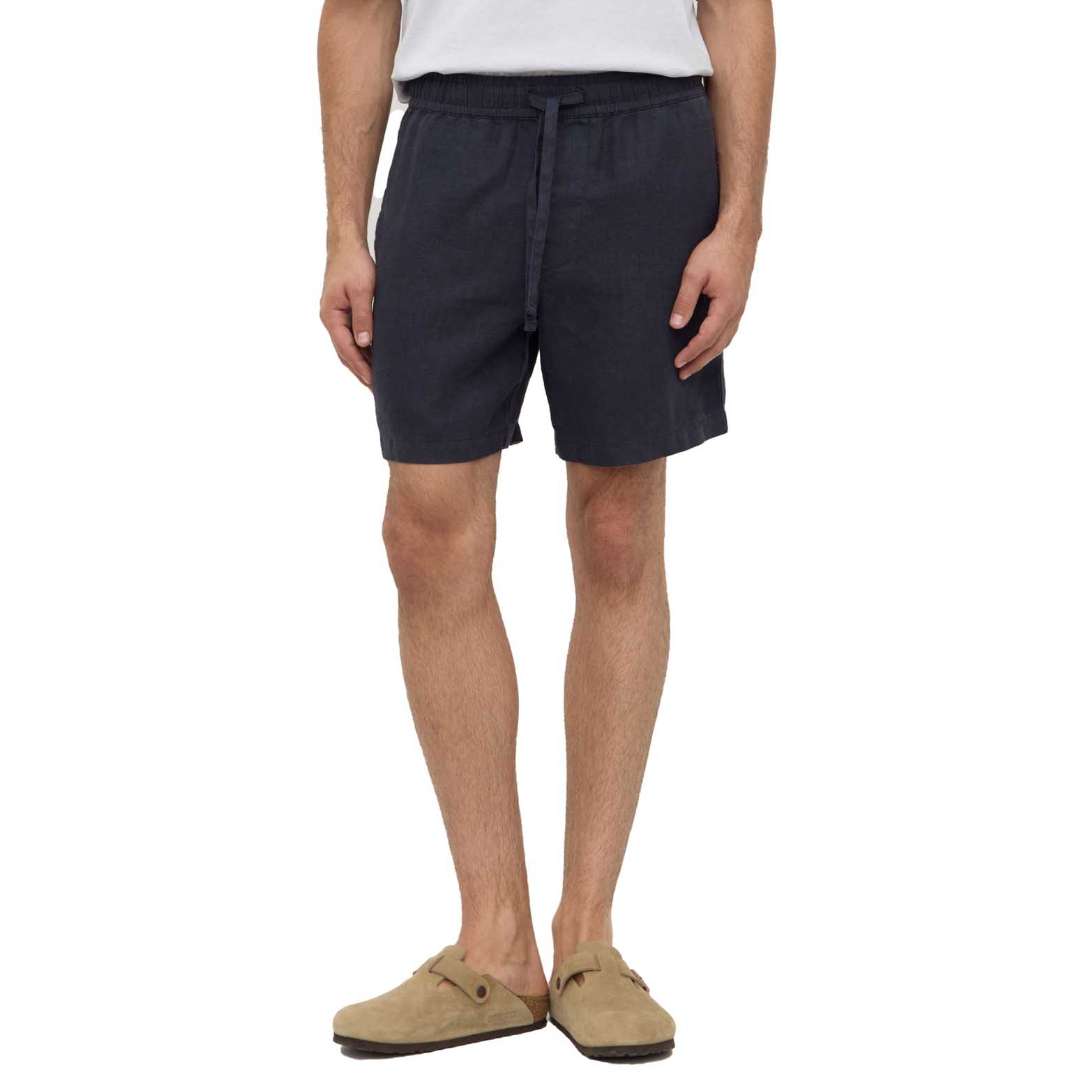Assembly Label Tide Linen Shorts True Navy